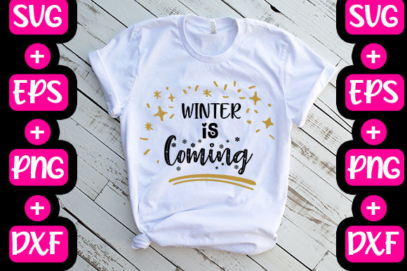 Christmas Winter is Coming Graphics & T-Shirt Designs