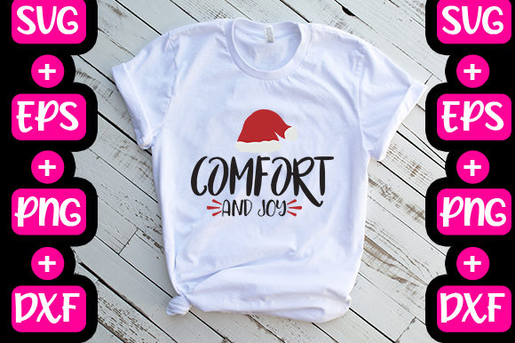 Comfort and Joy: Graphics for T-Shirt Designs & Editorial Use