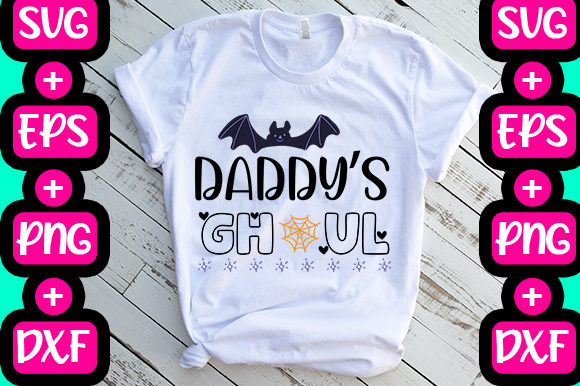 Daddy’s Ghoul: Halloween Graphics & T-Shirt Designs