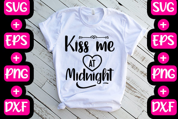 Kiss at Me Midnight: T-Shirt Designs & Graphics