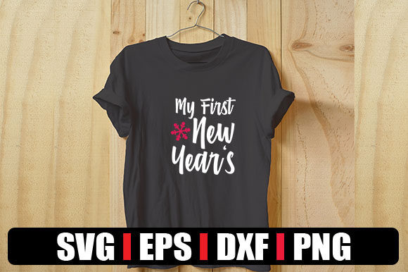 My First New Year’s Graphics for T-Shirt Designs