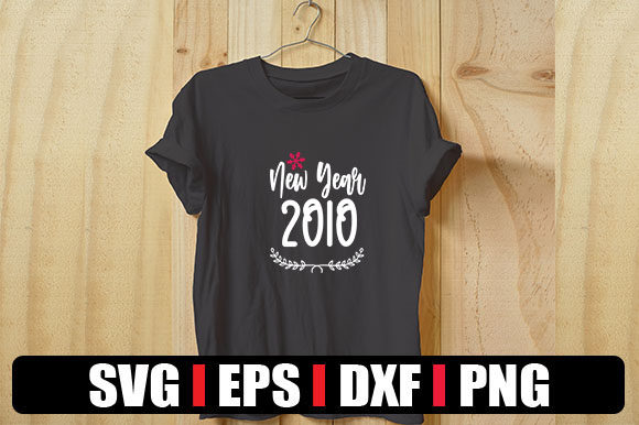 New Year 2010 Graphics for T-Shirt Designs