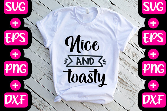 Nice and Toasty: Graphics for Warm, Approachable T-Shirt Designs